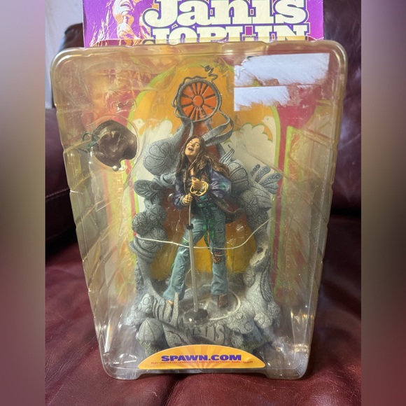 JANIS JOPLIN Super Stage
McFarlane Spawn Figure 2000 In Box 70s Classic Rock - Picture 1 of 12